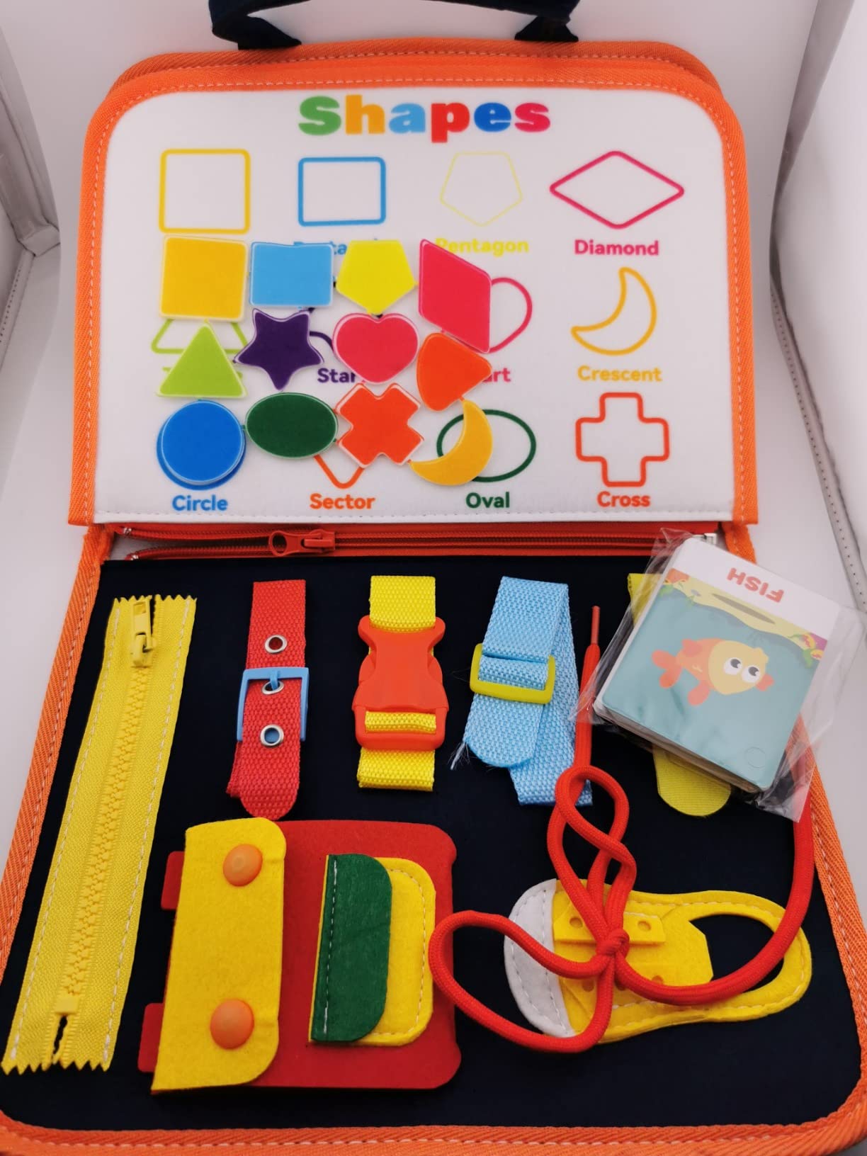 Avis Planche d’activité Montessori Achiyway 4 couches pour bébé 1-4 ans : un jouet éducatif pour voyage et motricité fine