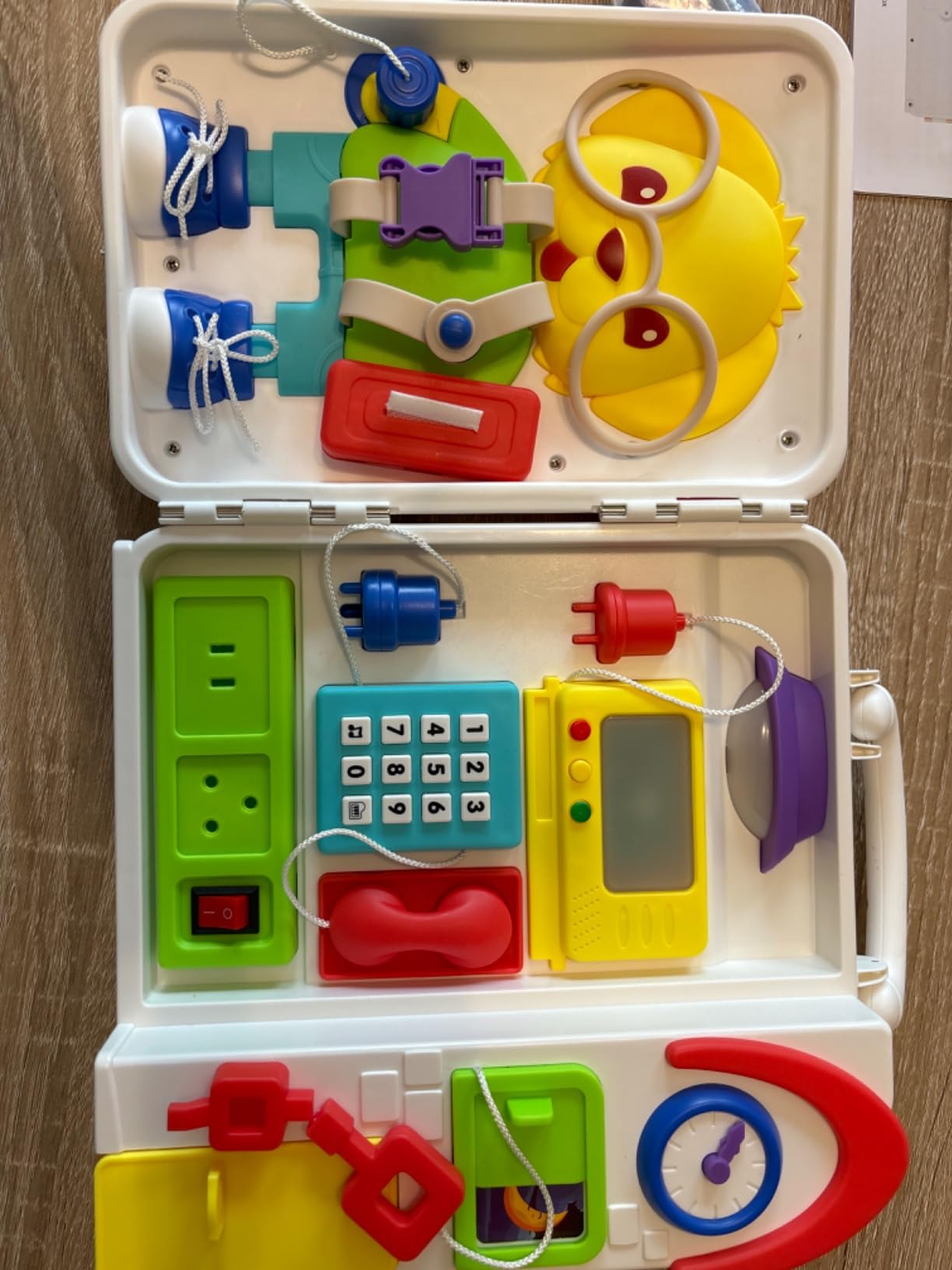 Avis Planche d’Activité Montessori 20 en 1 pour Tout-Petits : Jouet Éducatif Sensoriel