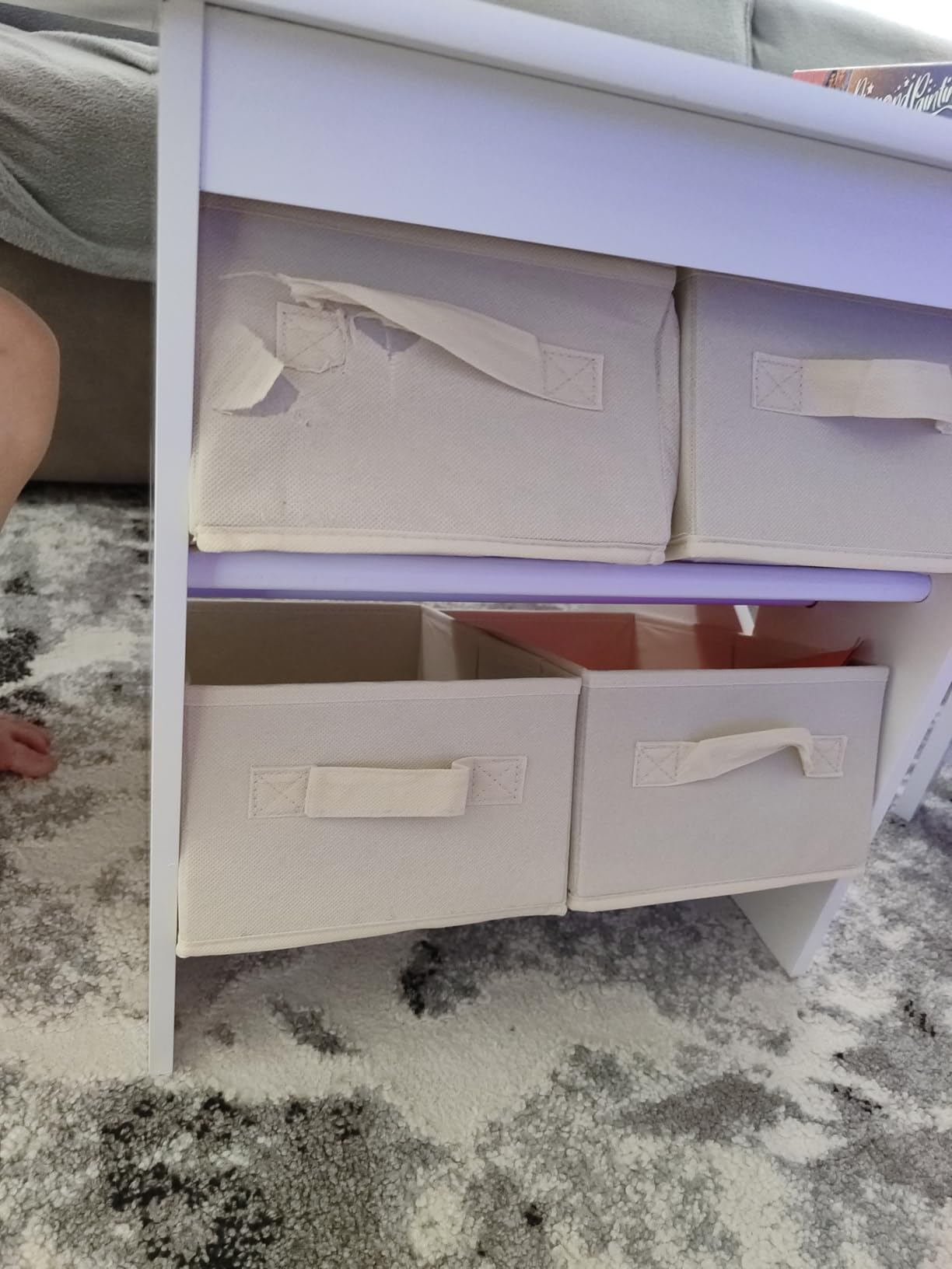 Avis Table et chaises Montessori Yorbay pour enfants avec rangement intégré