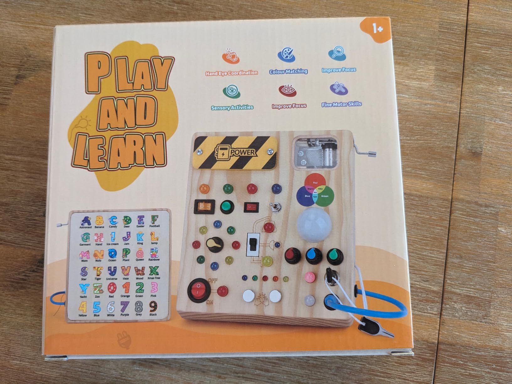 Avis Planche d’activité Montessori Konijiwa pour enfants de 1 à 4 ans