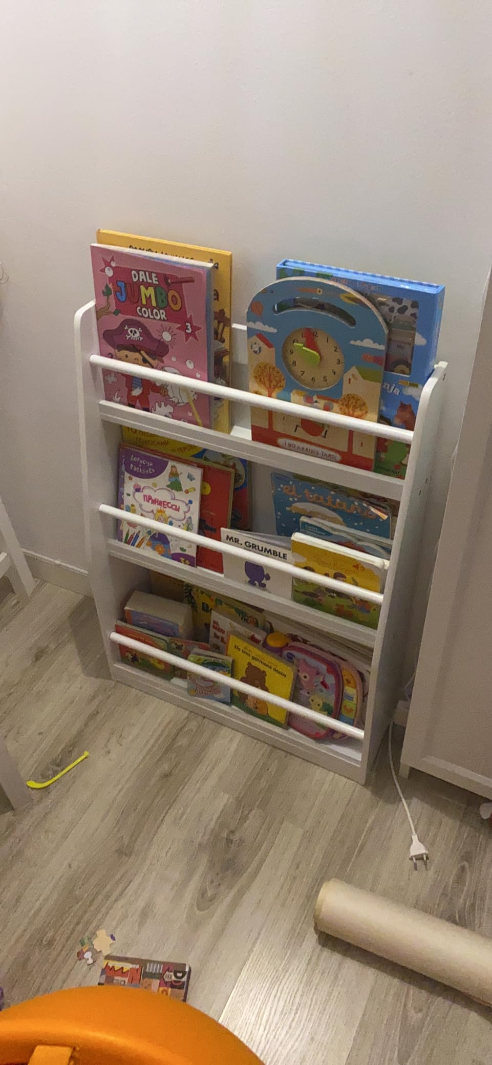 Avis Bibliothèque Montessori Lestarain pour enfants : rangement et étagère en MDF et bois