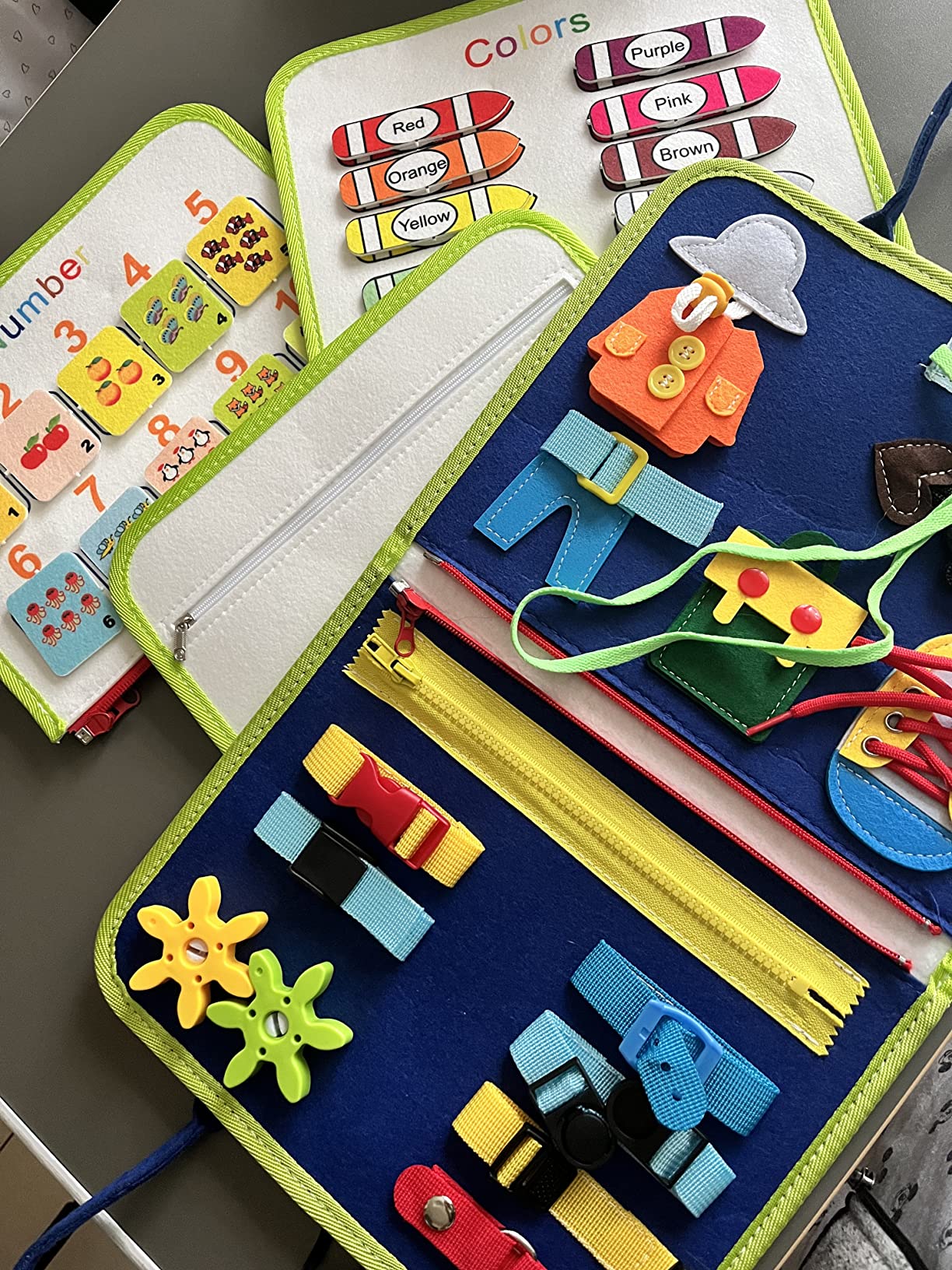 Avis Planche d’activité Montessori : jouet éducatif pour enfants de 2 à 6 ans