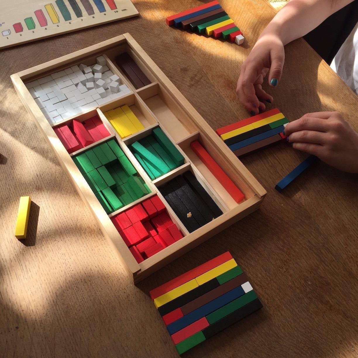 Avis Baguettes de calcul Montessori Small Foot 1136 pour apprendre les multiplications dès 5 ans