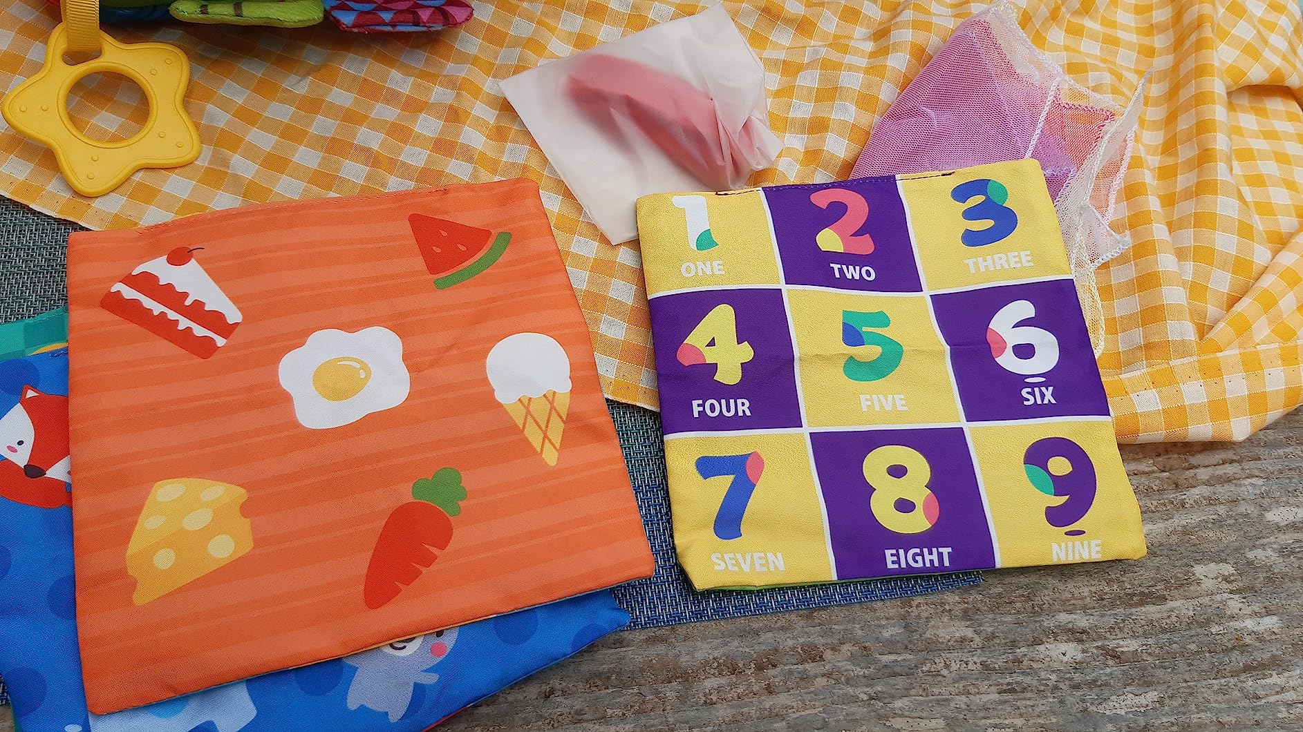 Avis Boîte à mouchoirs sensorielle Montessori pour bébé de 6 à 12 mois