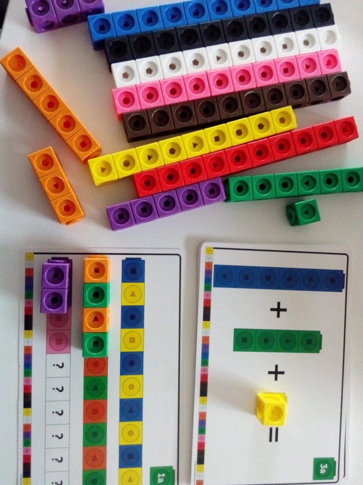 Avis Kit d’activités Montessori : apprendre à compter avec les cubes Mathlink