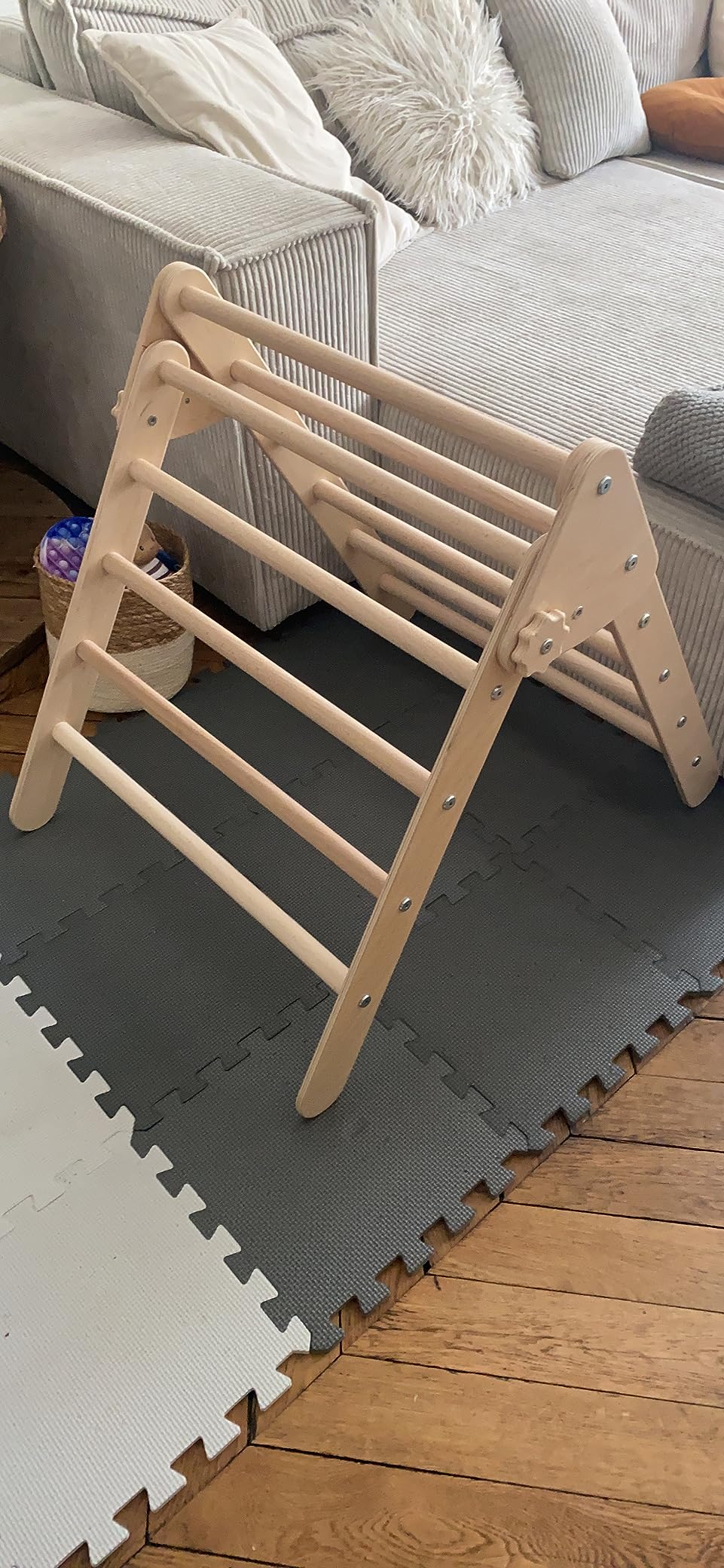 Avis Lot de 3 jeux de motricité Montessori : triangle, rampe et toboggan