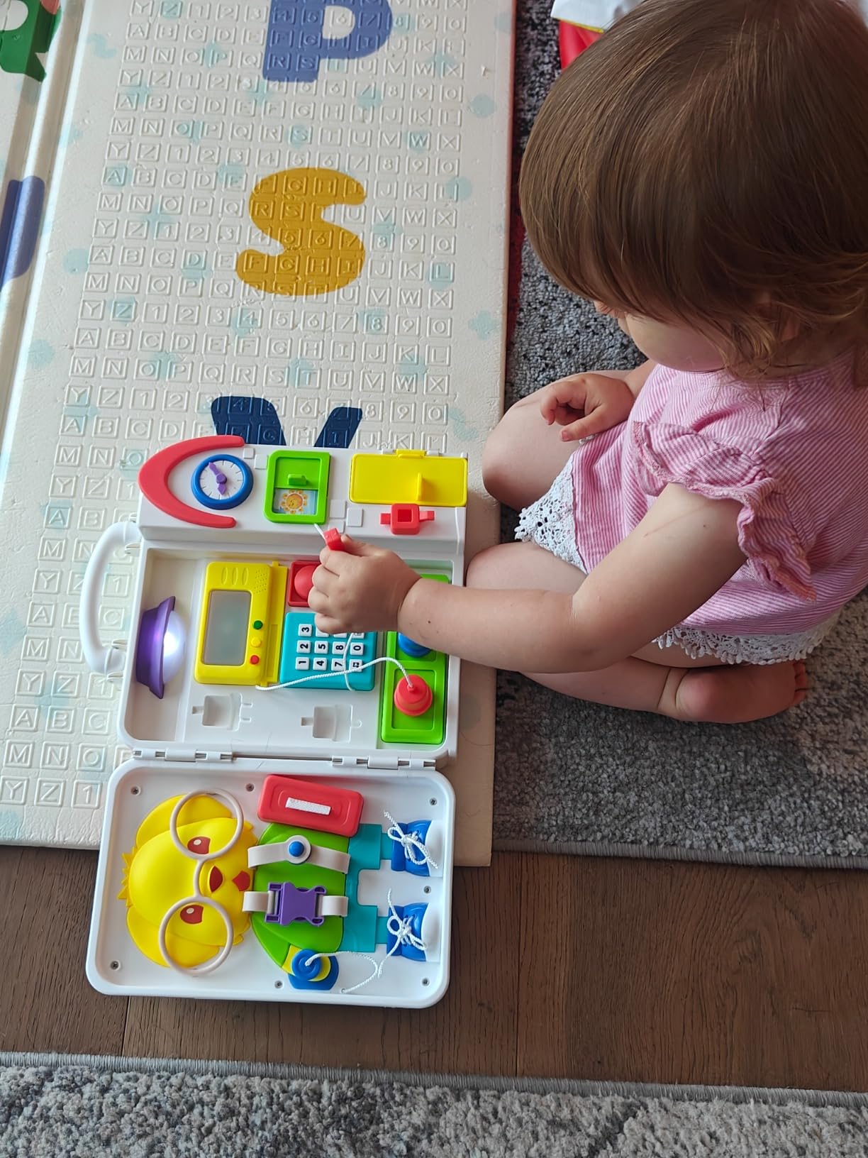 Avis Planche d’Activité Montessori 20 en 1 pour Tout-Petits : Jouet Éducatif Sensoriel