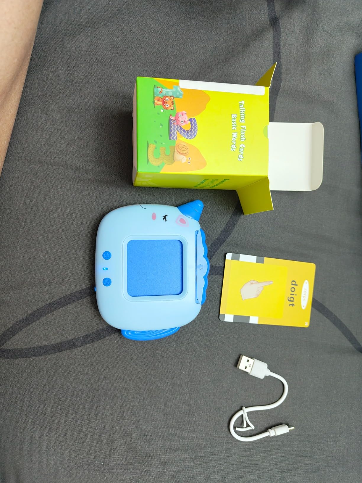 Avis Carte flash parlante Montessori : jeu éducatif pour l’apprentissage de l’alphabet dès 12 mois