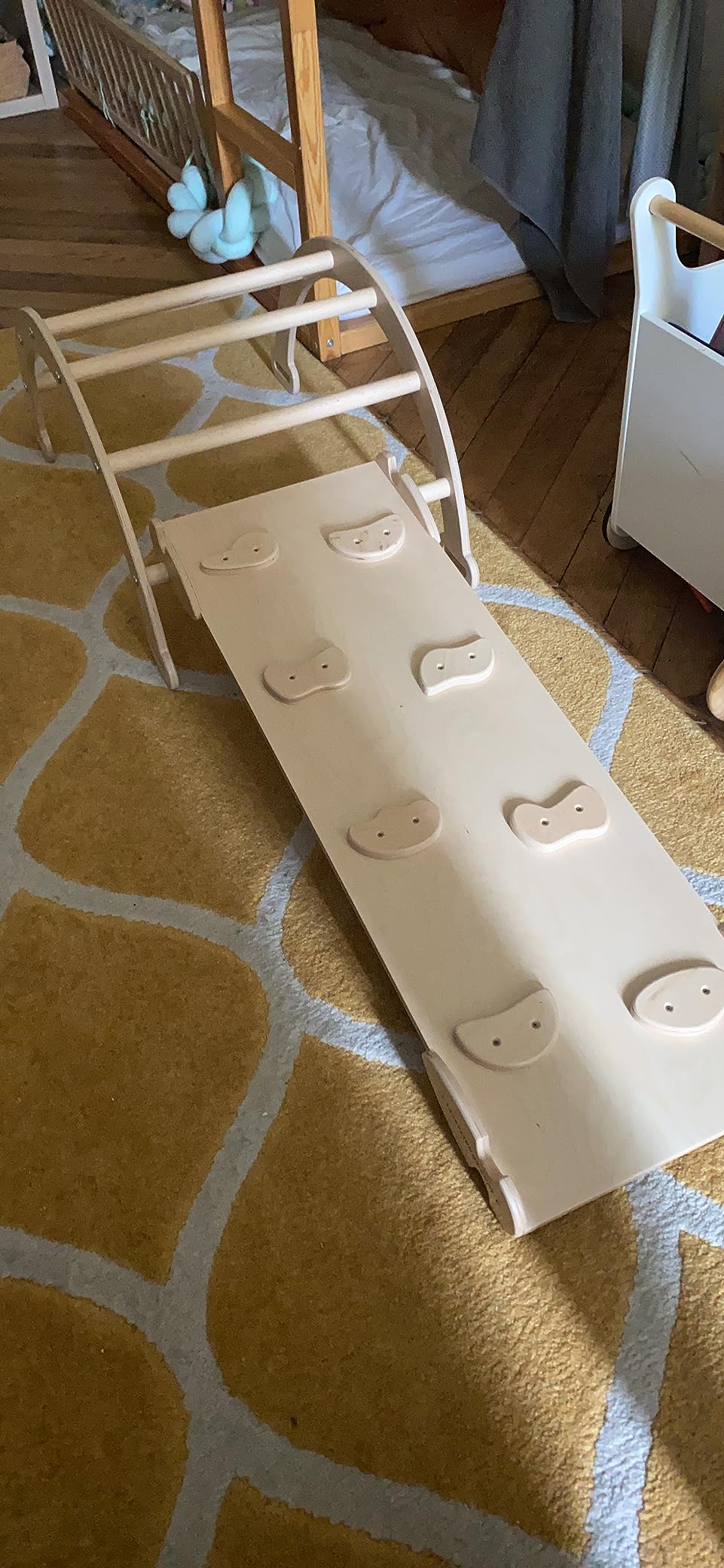 Avis Lot de 3 jeux de motricité Montessori : triangle, rampe et toboggan