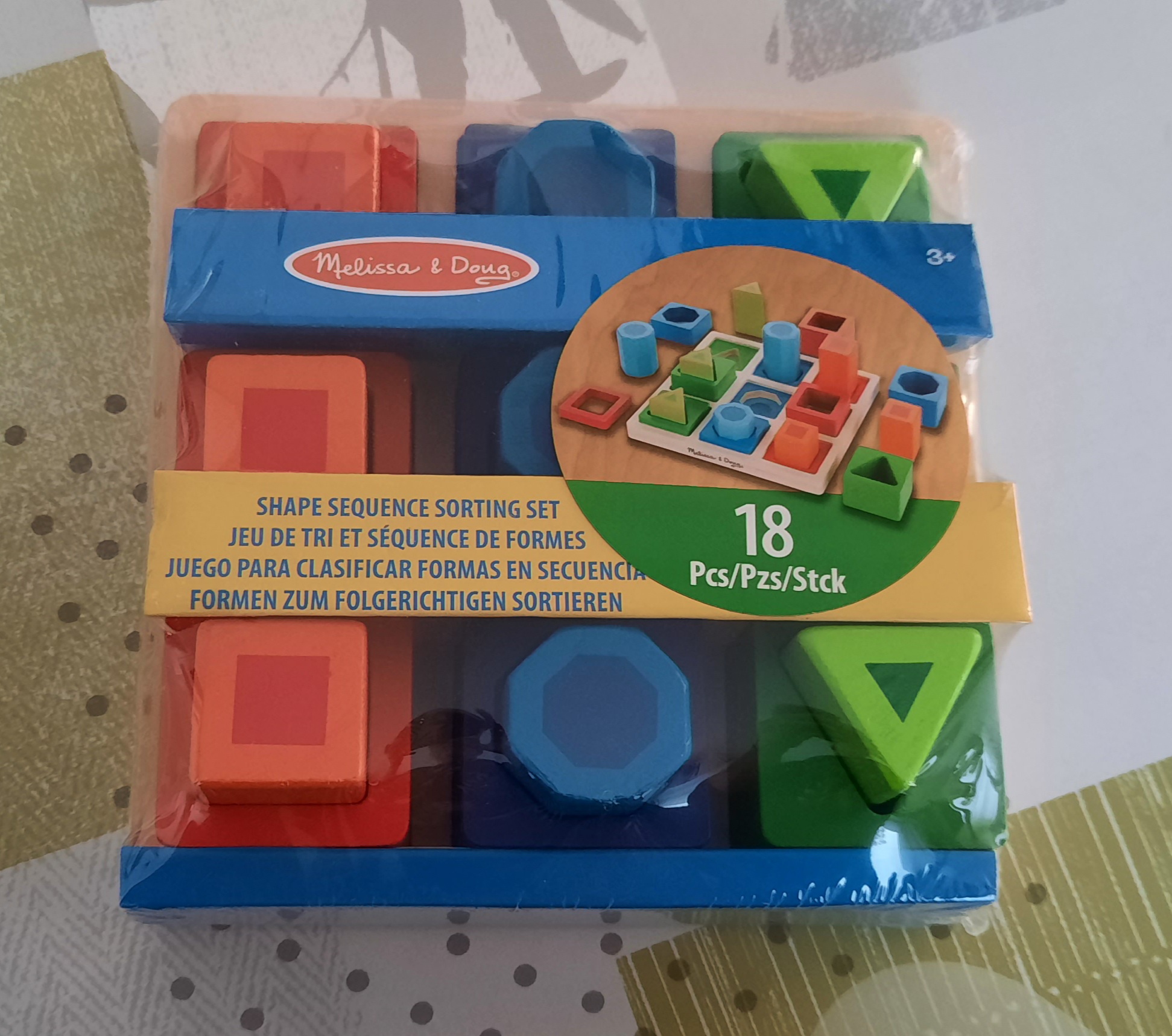 Avis Cube de Tri de Formes Montessori Melissa & Doug : Jouet d’Éveil en Bois pour Enfants de 2 à 5 Ans