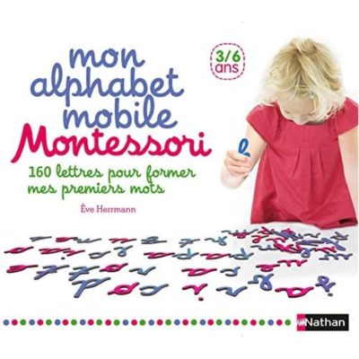 Alphabet mobile Montessori : Apprendre l'Alphabet 3/6 ans