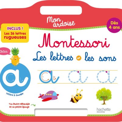 Ardoise Montessori : Apprendre les lettres et les sons dès 4 ans