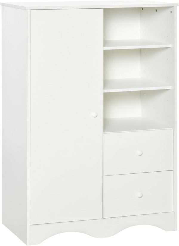 Armoire Montessori Homcom avec rangements pour chambre ou bureau