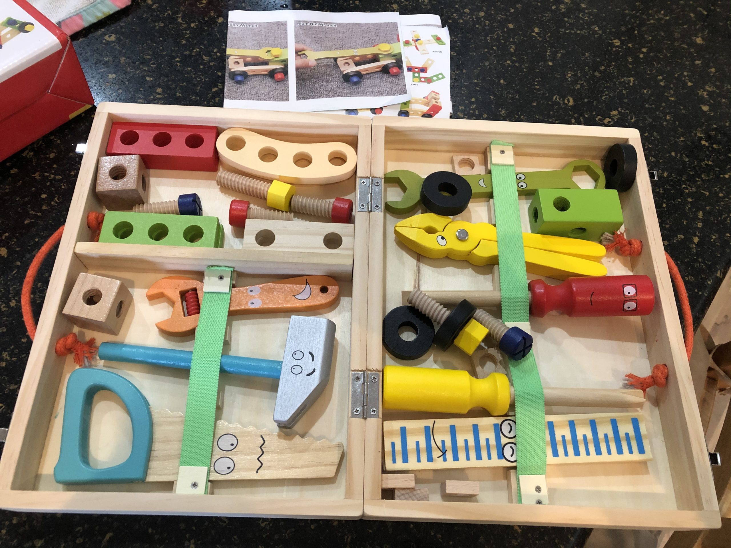 Avis Établi de bricolage Montessori en bois pour enfants 3+ ans – KIDWILL