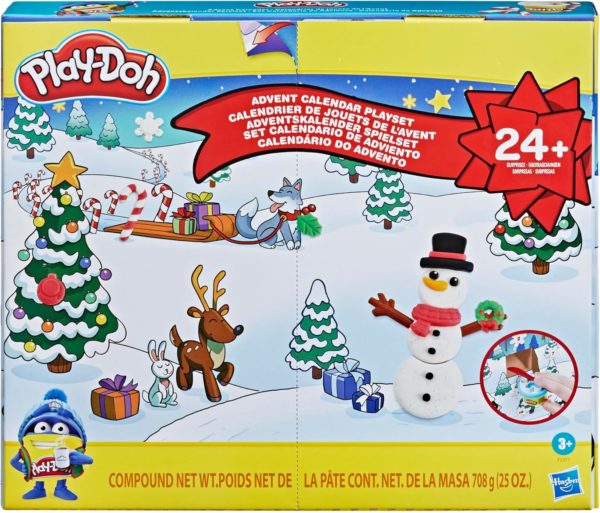Calendrier de l'Avent Montessori Play-Doh pour enfants dès 3 ans : plus de 24 surprises
