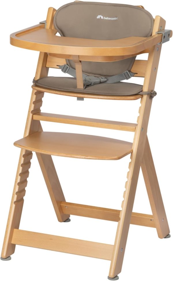 Chaise haute Montessori Bébé Confort Timba avec coussin évolutif 6 mois - 10 ans