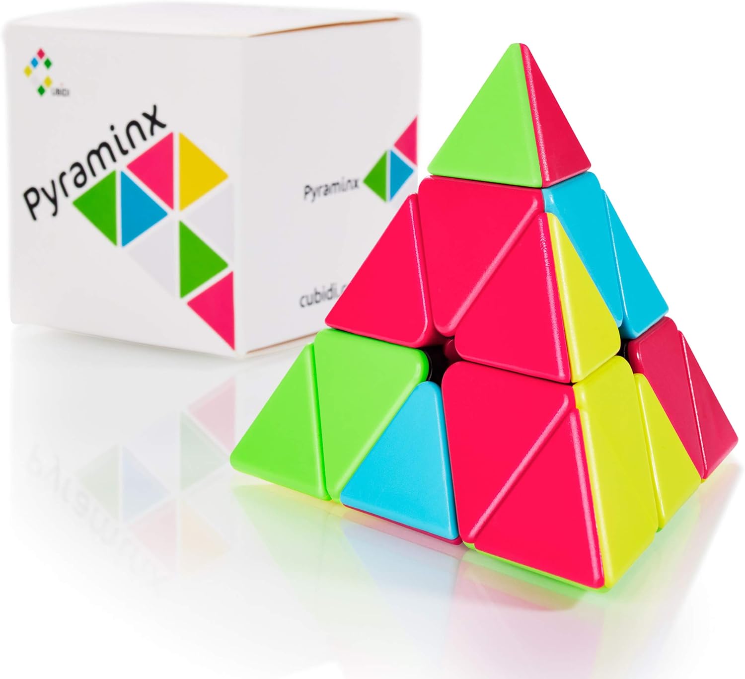 Cube Magique 4x4x4 CUBIDI - Speedcube Type Los Angeles - Casse-Tête Adulte/Enfant