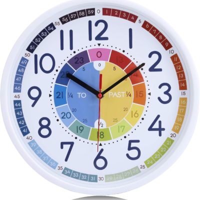 Horloge Montessori Lafocuse pour apprentissage des enfants