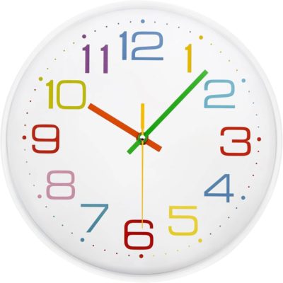 Horloge Montessori Vinilite 30cm : le choix moderne et silencieux pour enfants