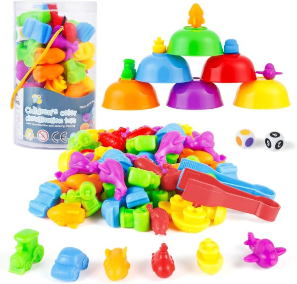 Jeu Montessori StarryTiger pour apprendre à compter et trier
