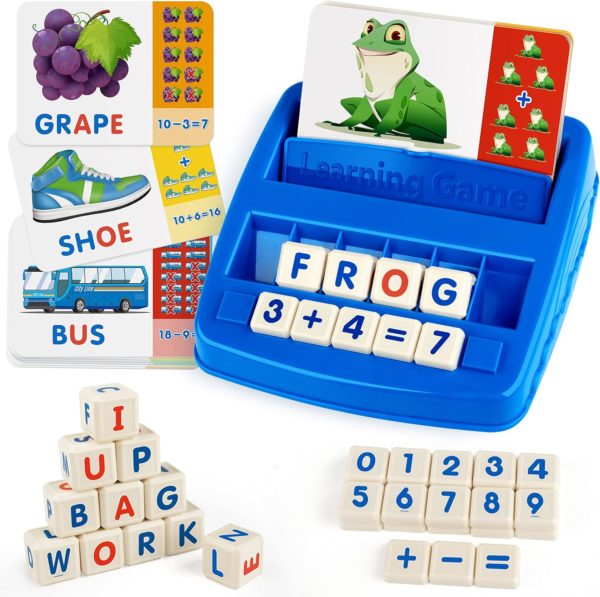 Jeu d'apprentissage des lettres Montessori Coogam pour enfants