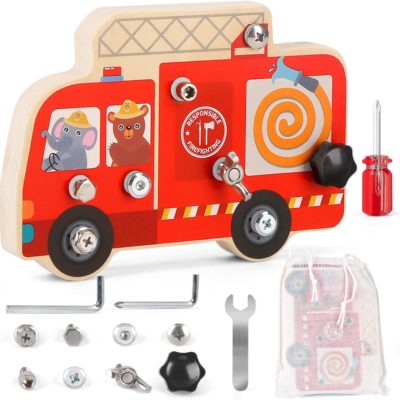 Jouet Montessori Dinorun : apprentissage du bricolage pour enfants 3-6 ans