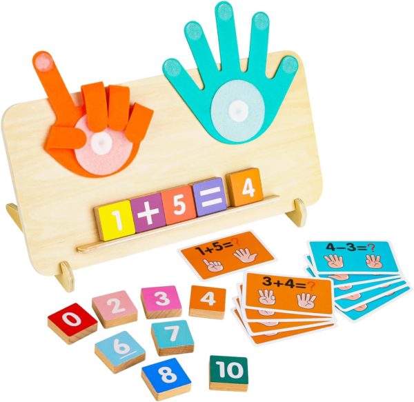 Jouet Montessori de Comptage en Bois : Éveillez le Mathématicien chez les Enfants de 3 à 5 Ans