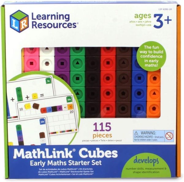 Kit d'activités Montessori : apprendre à compter avec les cubes Mathlink