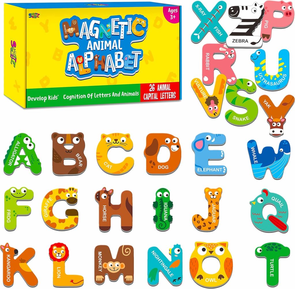 Lettres Magnétiques En Mousse - 234 Pièces - Jeu éducatif Pour Enfants 3 Ans Et Plus