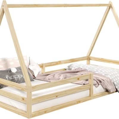 Lit Montessori Sila en pin massif 90x190 cm : Le confort pour votre enfant