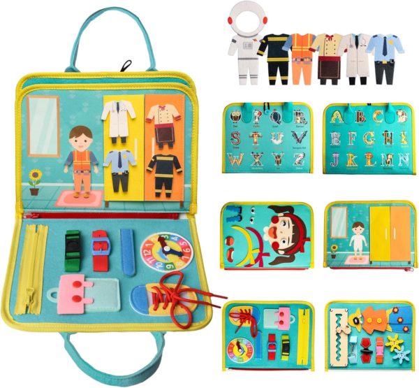 Planche d'activité Montessori Achiyway pour enfants de 1 à 4 ans : jouet éducatif et créatif