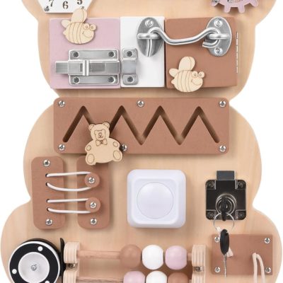 Planche d'activité Montessori Do-Electr : développement de la motricité fine pour enfants 1-3 ans