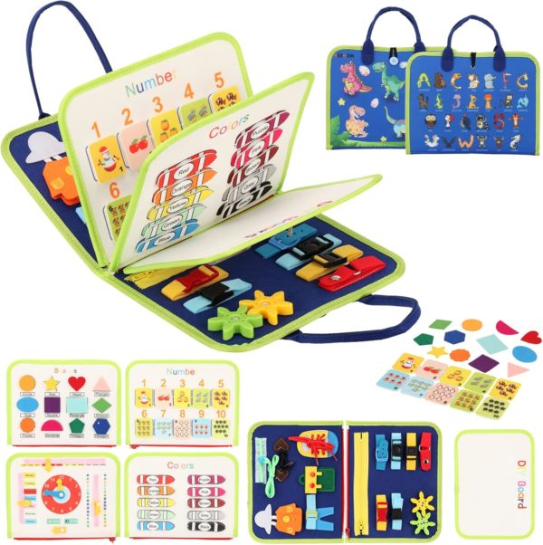 Planche d'activité Montessori : jouet éducatif pour enfants de 2 à 6 ans