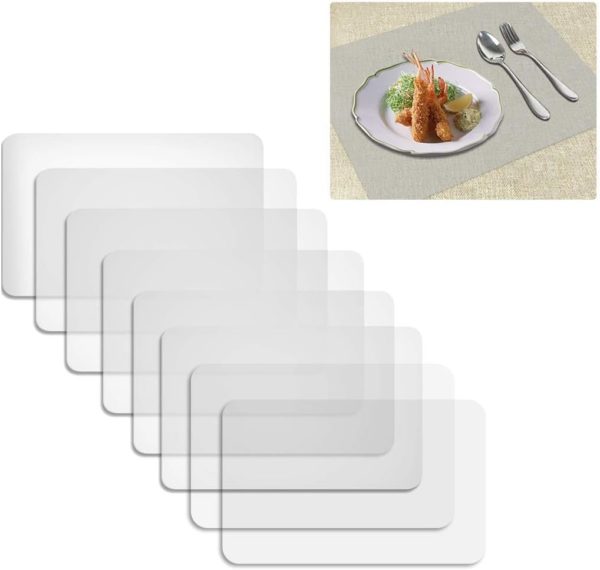 Set de table Montessori iSuperb 8pcs : antidérapants