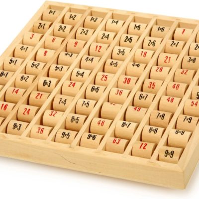 Table de multiplication Montessori Small Foot en bois
