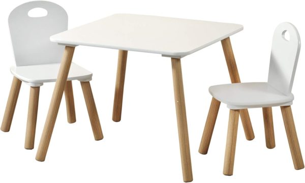 Table et chaises Montessori Kesper en panneau de fibres pour enfant