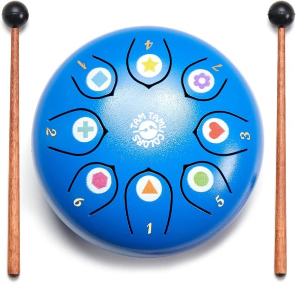 Tambour handpan Montessori pour enfants : initiation musicale dès 3 ans