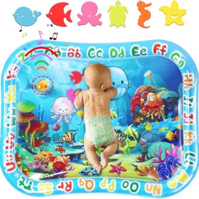 Tapis d'eau Montessori AUCRSOZK pour l'éveil sensoriel des bébés