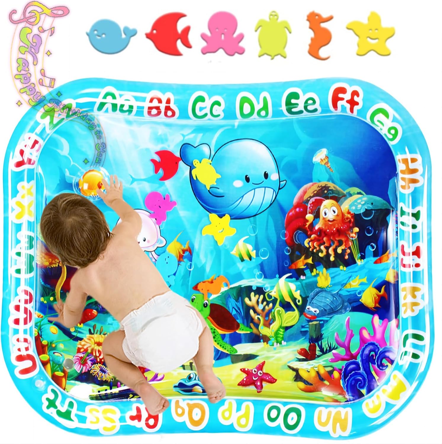 Tapis De Travail Montessori En Coton Doux | Tapis De Jeu Enfant Roulable Pour Crèche, école Maternelle
