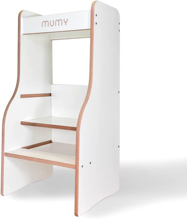 Tour d'Apprentissage Montessori EasyStep Mumy : Réglable et Anti-Taches