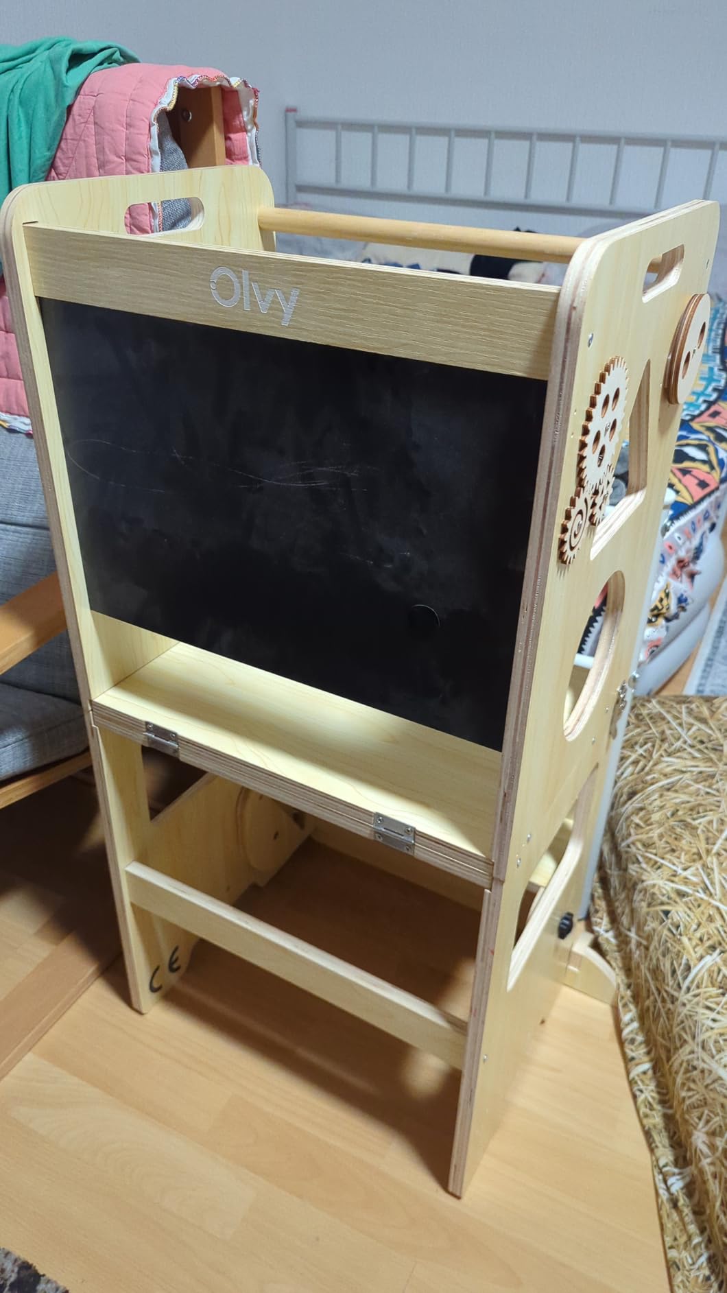 Avis Tour d’apprentissage Montessori 3-en-1 en bois pour enfants