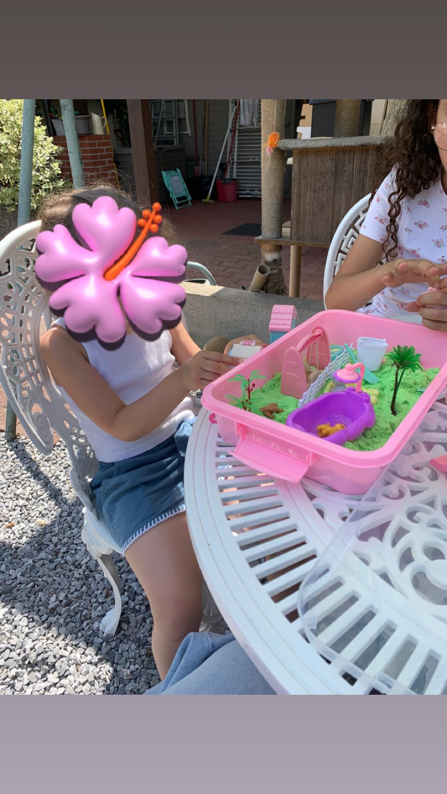 Avis Kit de sable sensoriel bleu pour enfants avec accessoires éducatifs