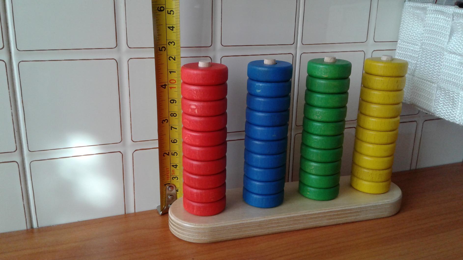 Avis Boulier Montessori en bois pour apprentissage des mathématiques