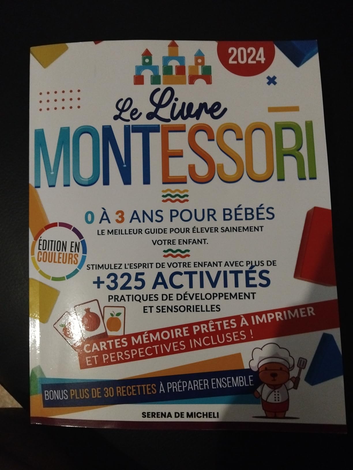 Avis Livre Montessori 0-3 ans : guide et activités pour bébé
