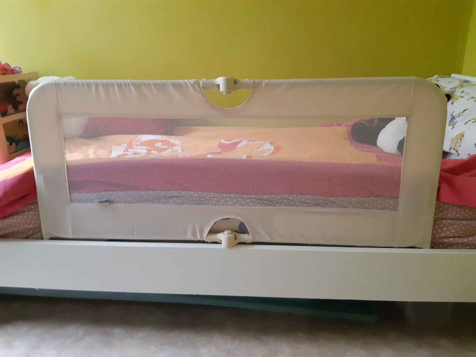 Avis barrière de sécurité amovible pour lit enfant et adulte