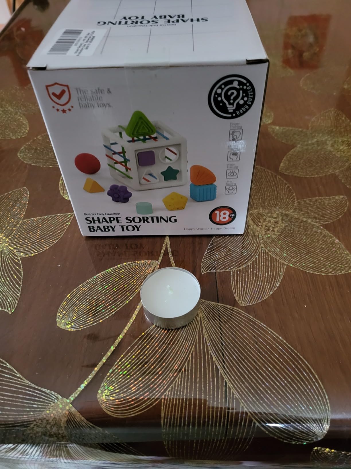 Avis Jouet bébé montessori cube d’activités pour motricité et éveil