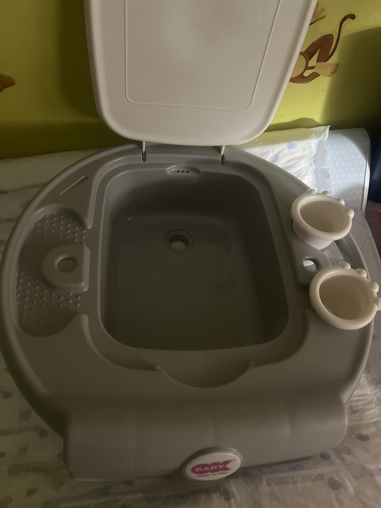 Avis Lavabo enfant portable OKBABY Space Mini pour baignoire ou bidet