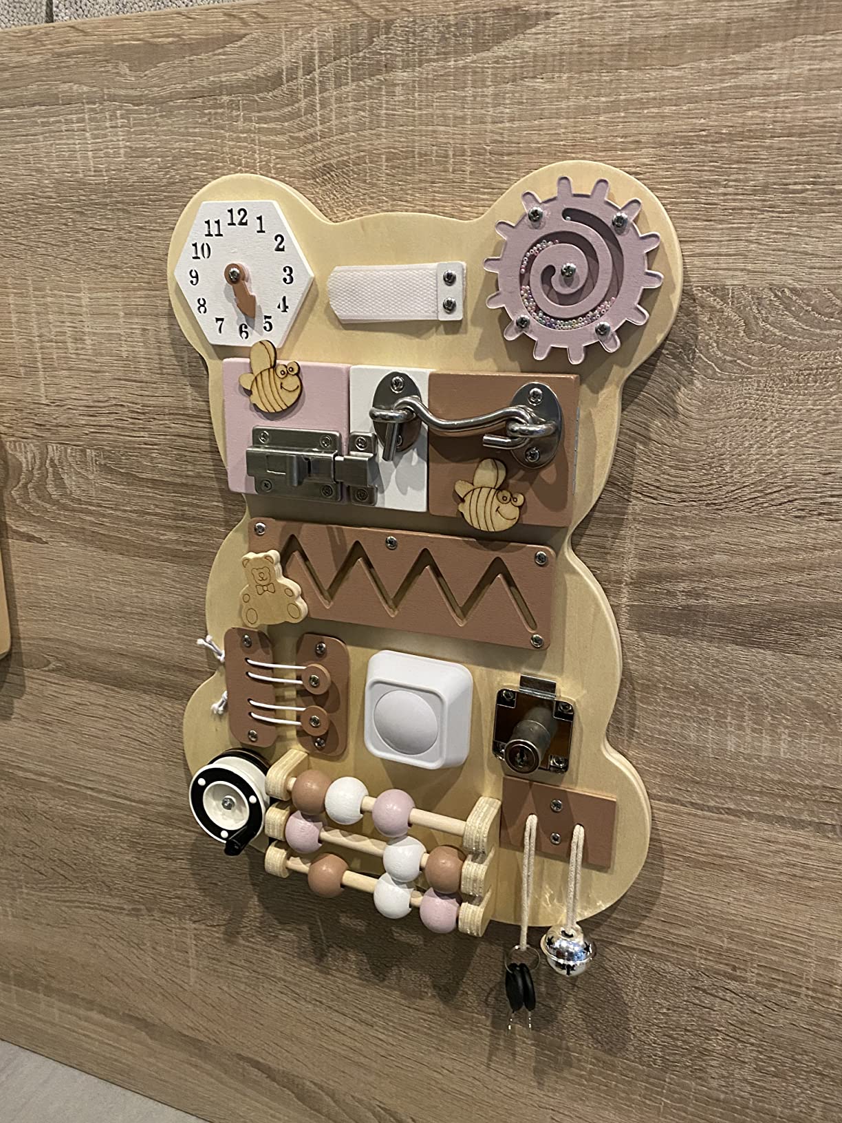 Avis Panneau d’activités Montessori 12 en 1 pour enfants