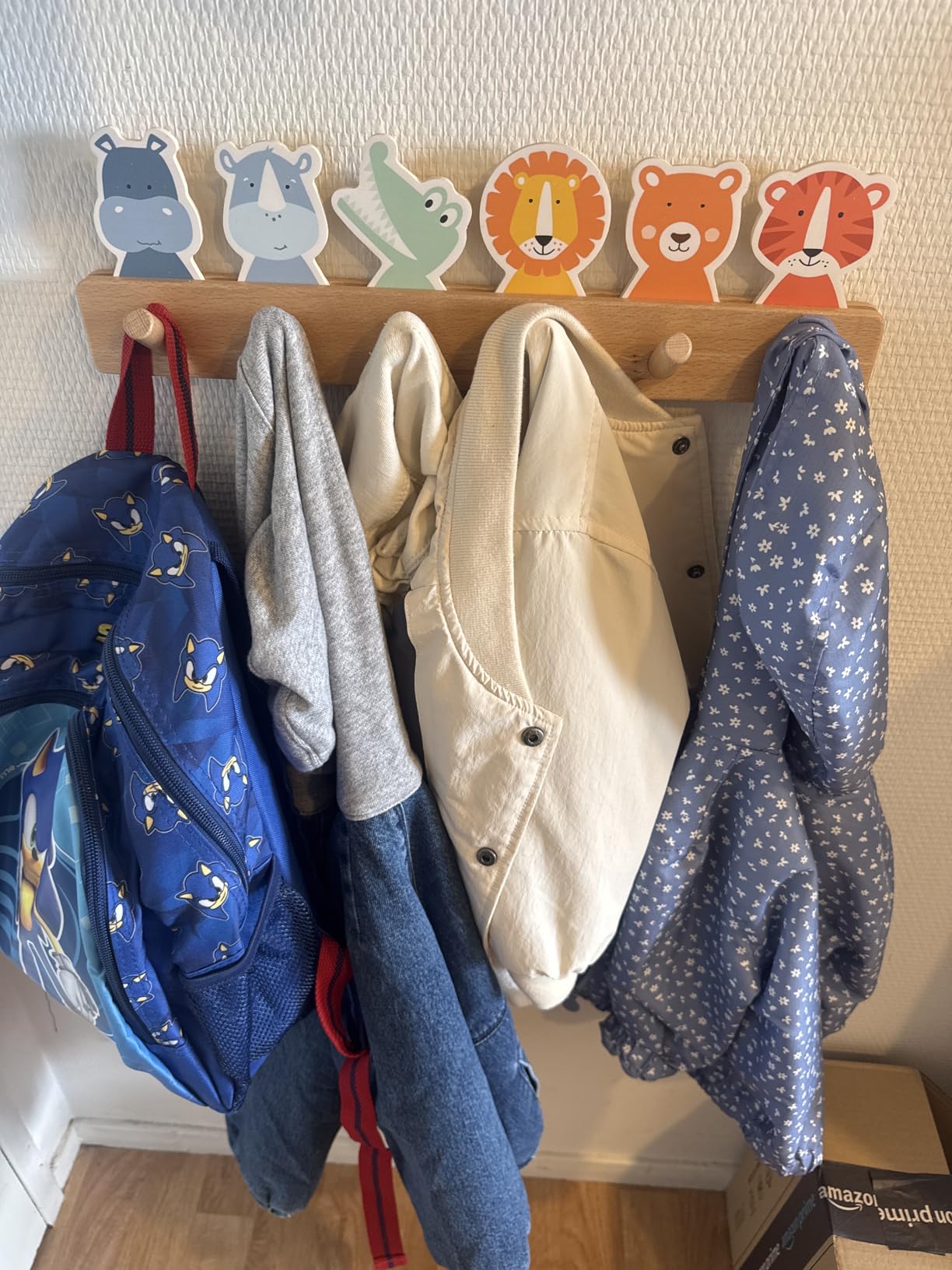 Avis Porte-manteau montessori amis des animaux Goki