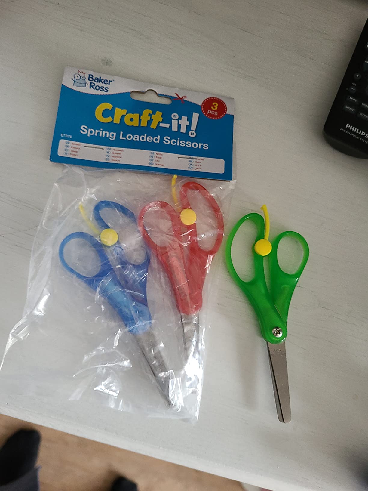 Avis Ciseaux à ressort pour enfant – lot de 3